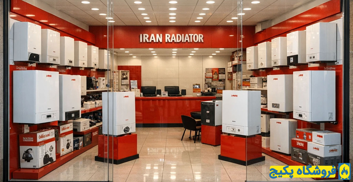 نمایندگی رسمی فروش پکیج ایران رادیاتور در فریدونکنار