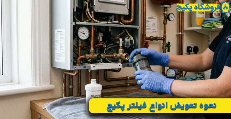 نحوه تعویض انواع فیلتر پکیج